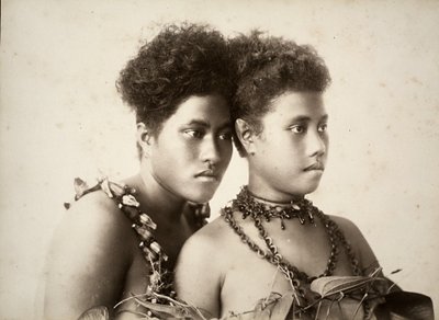 Two Women, Samoa by Thomas Andrew